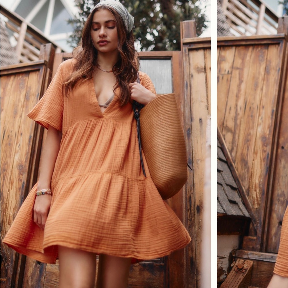 The Kallie flowy tunic dress: mini edition